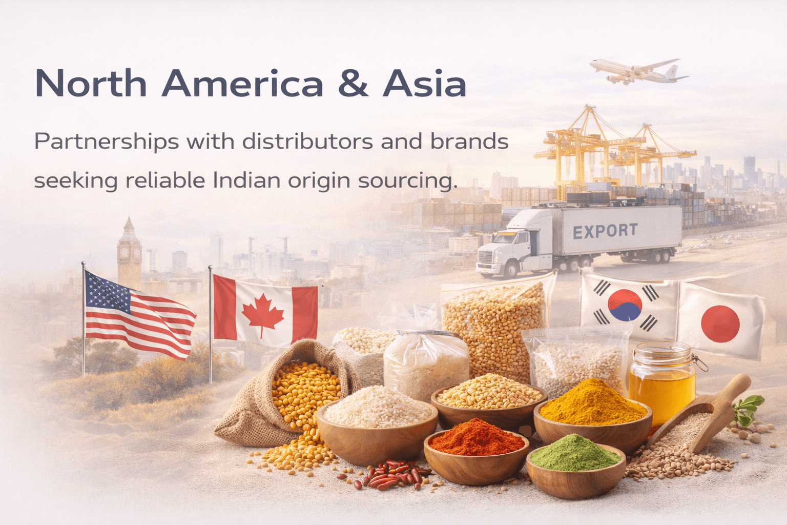 North America & Asia